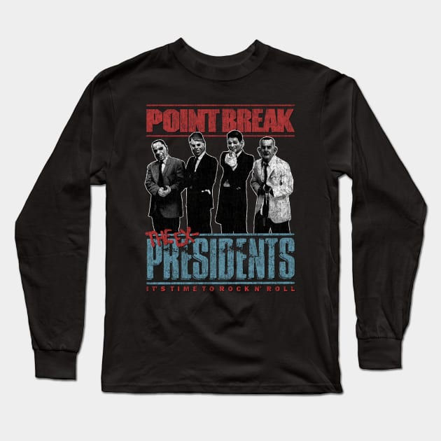 Point Break - DISTRESSED Long Sleeve T-Shirt by StayTruePonyboy